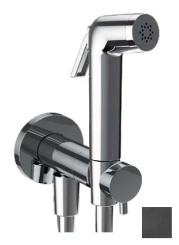 Гигиенический душ Almar Shut Off E136009.AB черный металл брашированный