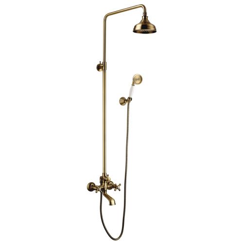 Душевая стойка LeMark Vintage LM2862B настенная