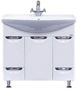 Тумба под раковину Misty Орхидея П-Орх01085-0112Я 83х34х70 напольная