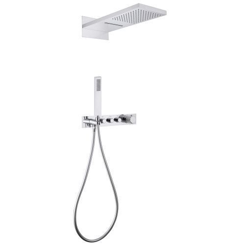 Душевая система ABBER AF8752 встраиваемая в стену с термостатом