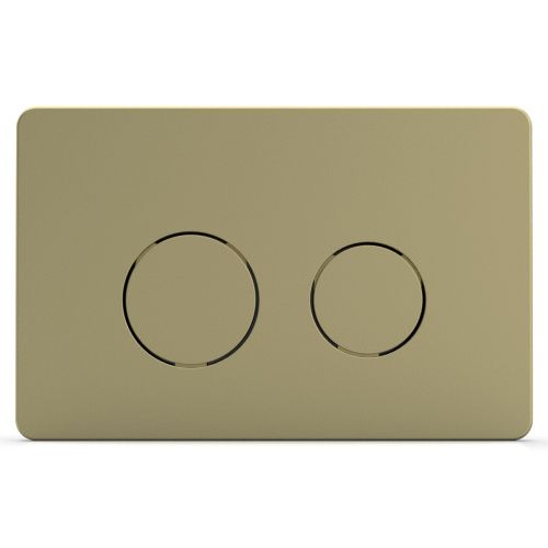 Клавиша смыва механическая Azario AZ-8200-0086/AZ-P57-0160 цвет золото матовое