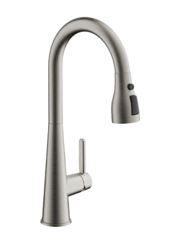 Смеситель для кухни BELZ B74816-6 на столешницу никель