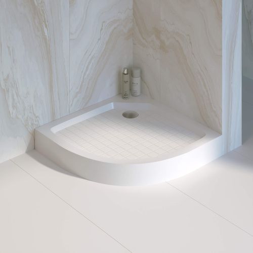 Душевой поддон RGW SMC 57350488-01 80х80 стеклопластик белый с ножками