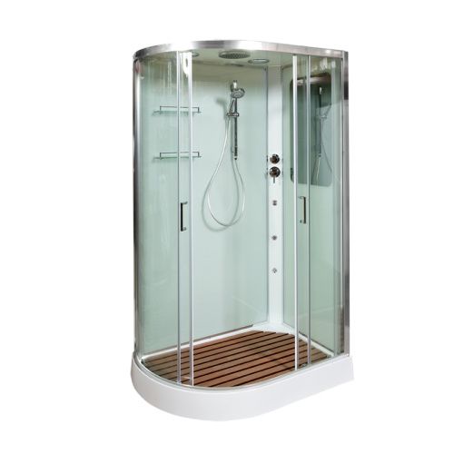 Душевая кабина AvaCan A102RGM 120х80 асимметричная с крышей ориентация правая