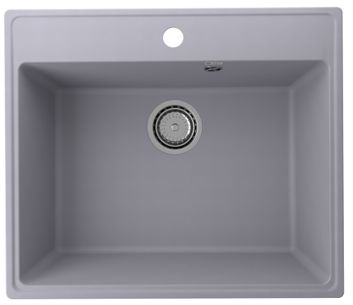 Кухонная мойка Ulgran Quartz Forte 580-05 58х50 цвет серый