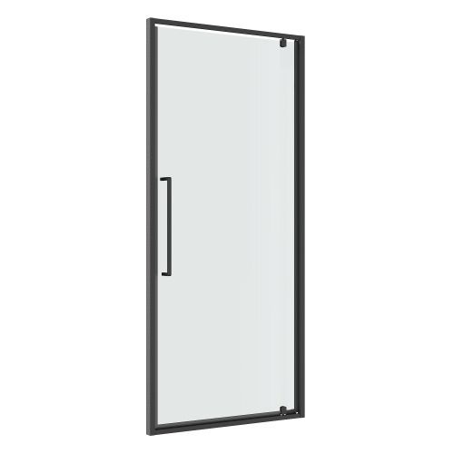 Душевая дверь Niagara Nova NG-35-8AGR 80х195 стекло прозрачное профиль графит матовый