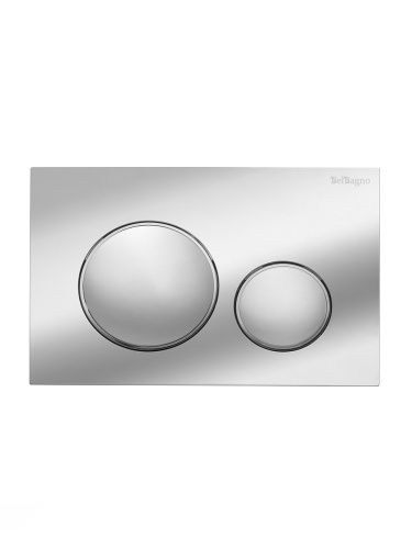 Клавиша смыва механическая BelBagno  BB-17C-CRM цвет хром глянцевый