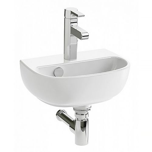 Раковина из санфаянса Jacob Delafon Odeon Up 36 см E4761-00 подвесная цвет белый 1 отверстие под смеситель