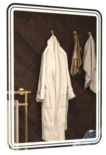 Зеркало в ванную Azario Adriana CS00066638 60х80 цвет белый