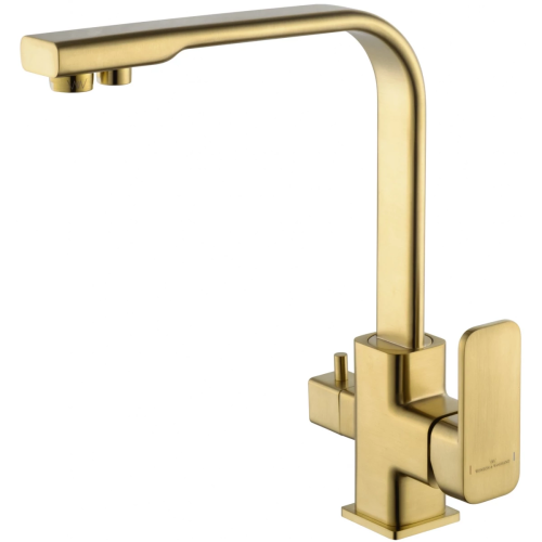 Смеситель для кухни Wonzon & Woghand WW-88458004-BG на мойку золото