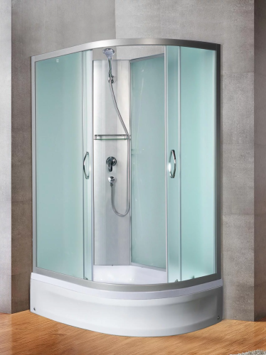 Душевая кабина River NARA Б/К 90/70/24 MT L (10000003637) 90х70 четверть круга без крыши ориентация универсальная