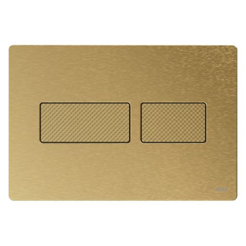 Панель смыва механическая Tece TECESolid 9240436 цвет латунь