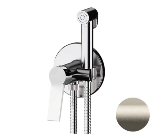 Гигиенический душ со смесителем Remer SL65WXV сталь