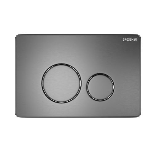 Клавиша смыва механическая Grossman Style 700.K31.05.42M.42M цвет графит