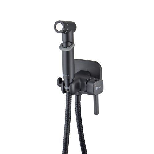 Гигиенический душ со смесителем LeMark Solo LM7165BL черный