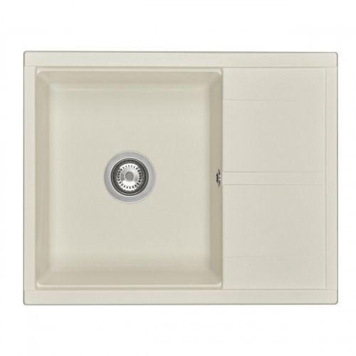 Кухонная мойка Aquaton Делия 65 1A718632DE240 65х52 цвет белый