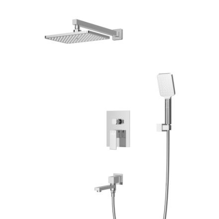 Душевая система Cezares SLIDER SLIDER-VDSET-01 встраиваемая цвет хром