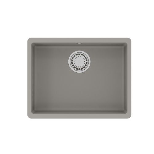 Кухонная мойка LeMark Sinara 540-u 9910075 54х42 цвет серый поверхность матовая
