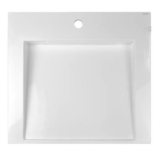 Раковина из литьевого мрамора Azario DOMINO CS00082282 60х56 подвесная цвет белый