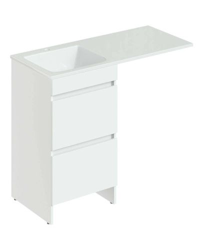 Тумба с раковиной Orange Sistema ST-110TUW+RAL 110х48х91 цвет белый