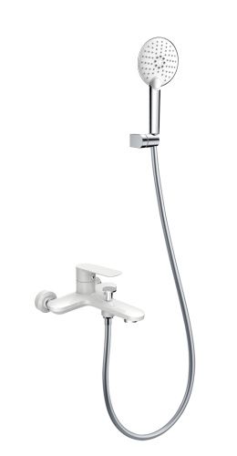 Смеситель для ванны AltroBagno Diretto AltroBagnoDiretto0209Bi настенный белый