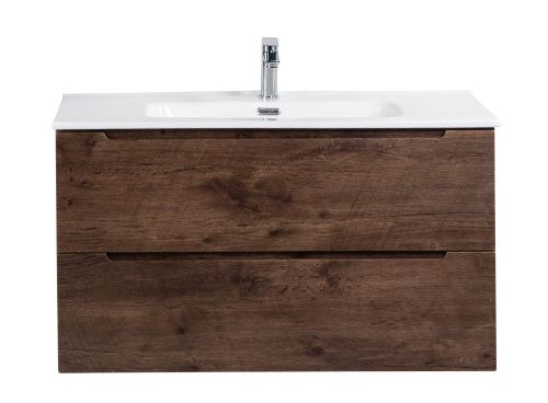 Тумба под раковину BelBagno Etna ETNA-800-2C-SO-RW-P 80х46х50 подвесная цвет коричневый