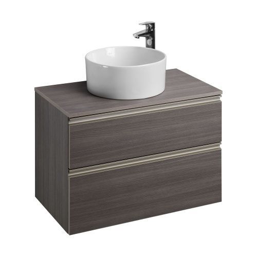 Тумба под раковину Roca THE GAP A857399402 79х46х53 подвесная цвет коричневый