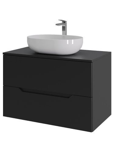 Тумба с раковиной Orange Line Li-80TubMDF+B05-480W 81х46х68