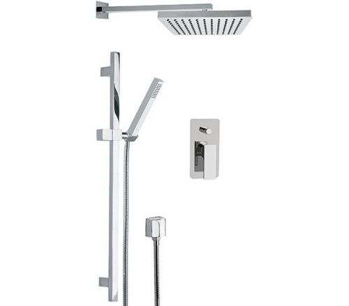Душевая система Remer Absolute AU09S01SD20 встраиваемая в стену