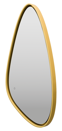 Зеркало в ванную Brevita Venus VEN-Var-060-gold 60х120 цвет золото