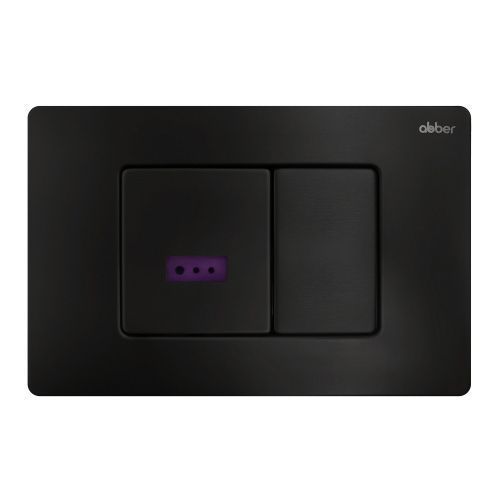 Клавиша смыва сенсорная Abber AC0122SMB цвет черный матовый