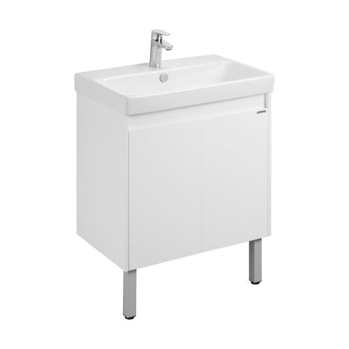 Тумба под раковину Aquaton Сканди Doors 1A278901SD010 63х43х59 напольная/подвесная цвет белый