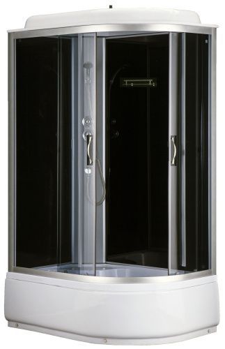 Душевая кабина Loranto CS-66120L G 120*80*215 120х80 асимметричная с крышей ориентация левая