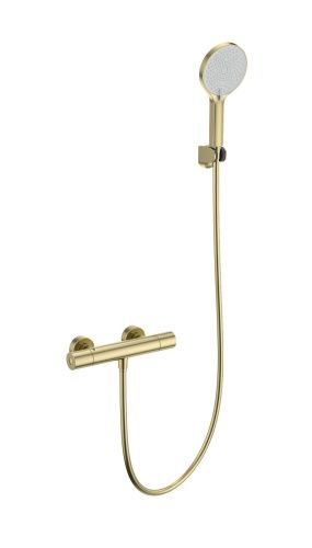 Смеситель для душа Wonzon & Woghand Inn WW-B3013-A-BG настенный золото с термостатом