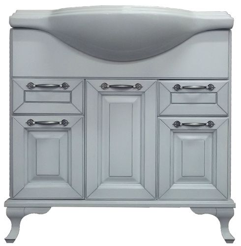 Тумба с раковиной Loranto Пандора 561738.01.011 80х34х86 напольная цвет белый