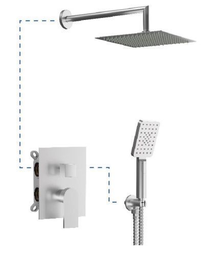 Душевой комплект AQG Alpha 19ALPEC20811 на потолок