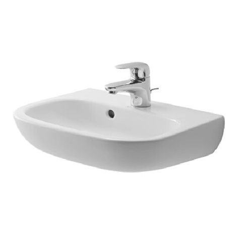Раковина керамическая Duravit D-Code 7054500002 45х34 подвесная цвет белый 1 отверстие под смеситель