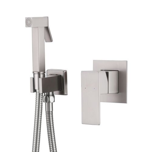 Гигиенический душ со смесителем ABBER Daheim AF8225SP сатин