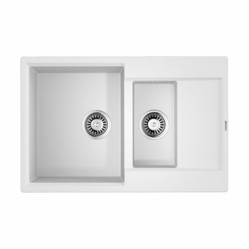 Кухонная мойка Omoikiri Daisen 4993530 78х51 цвет белый