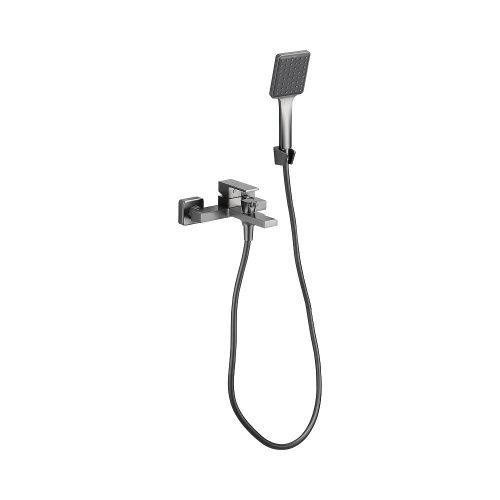 Смеситель для ванны и душа BELZ B60613-3 настенный сталь