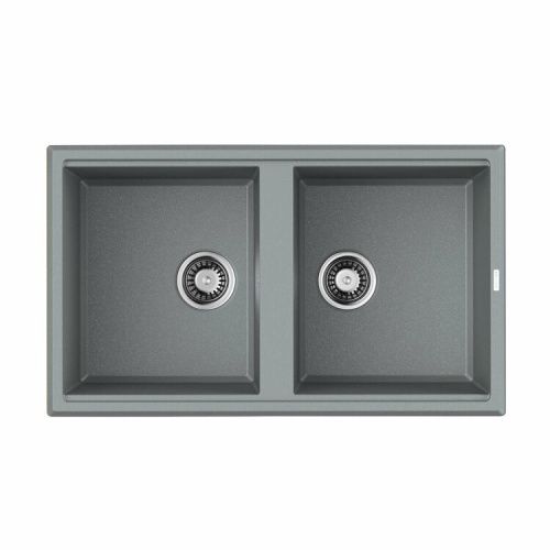 Кухонная мойка Omoikiri Tedori 4993572 86х51 цвет серый