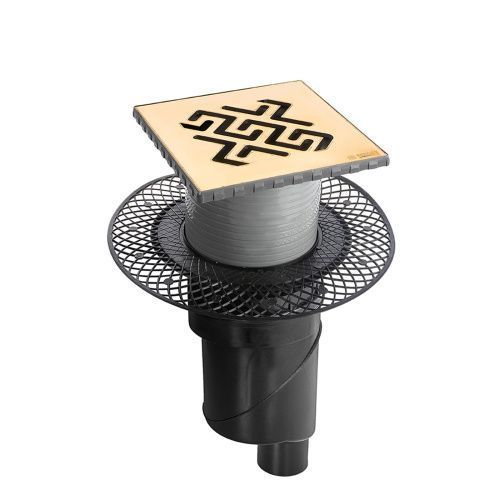 Душевой трап Berges PLATZ Antik 092061 в пол