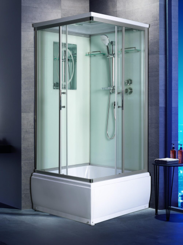 Душевая кабина WeltWasser WW500 ALLER 902 (10000003255) 90х90 с крышей ориентация универсальная