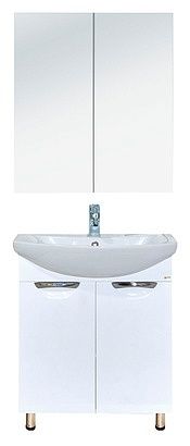 Тумба под раковину Misty Лаванда Э-Лав01070-011Пр 66х32х70 напольная - фото 3