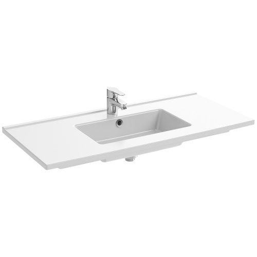 Раковина керамическая Jacob Delafon Ola EXUA112-00 100х46 подвесная цвет белый 1 отверстие под смеситель