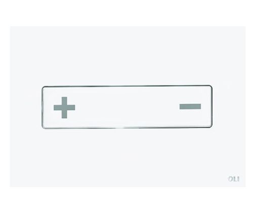 Клавиша смыва механическая Oli OCEANIA 054554 цвет белый