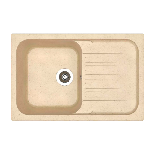 Кухонная мойка Dr.Gans Адель 780 25.090.C0780.402 78х51 цвет бежевый поверхность матовая