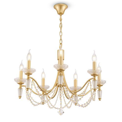 Люстра Freya Zoe FR2009PL-07G 465x365x140 Подвесные люстры