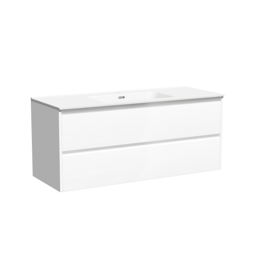Тумба под раковину Sancos Libra LB120-1W 119х45х50 подвесная цвет белый