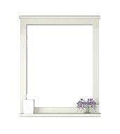 Зеркало в ванную Aquaton Леон 1A187102LBPS0 65х80 цвет светлое дерево